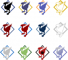 Twelve Logo Variations